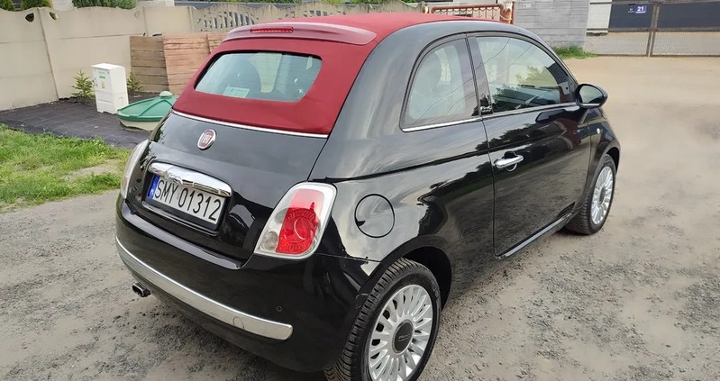 Fiat 500 cena 24900 przebieg: 165000, rok produkcji 2012 z Mikstat małe 301